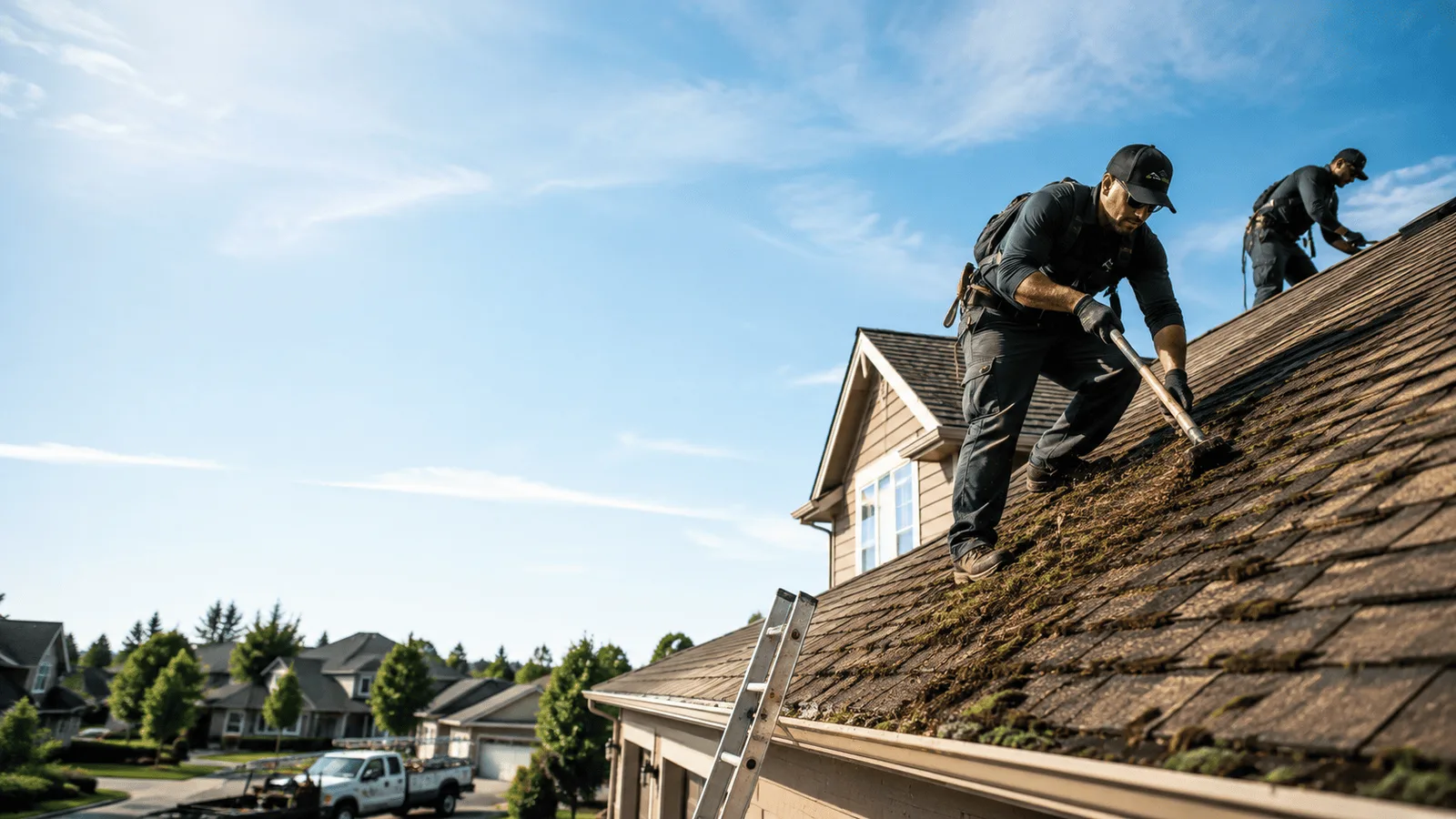 Roof Moss Removal in Eagle Mountain, UT near me